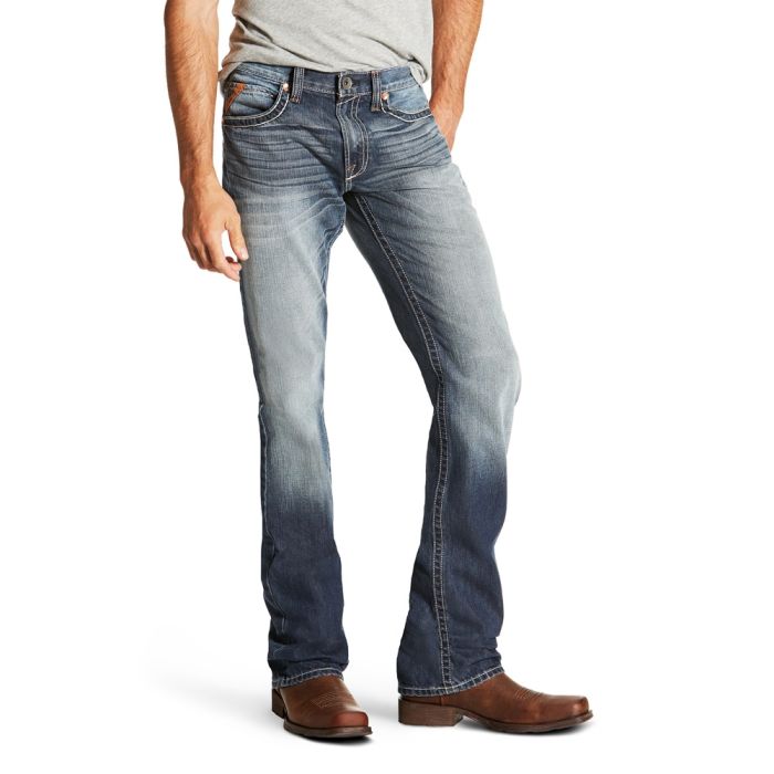 ARIAT M5 Slim Fit Straight Leg Jeans - Davis Atlantic
