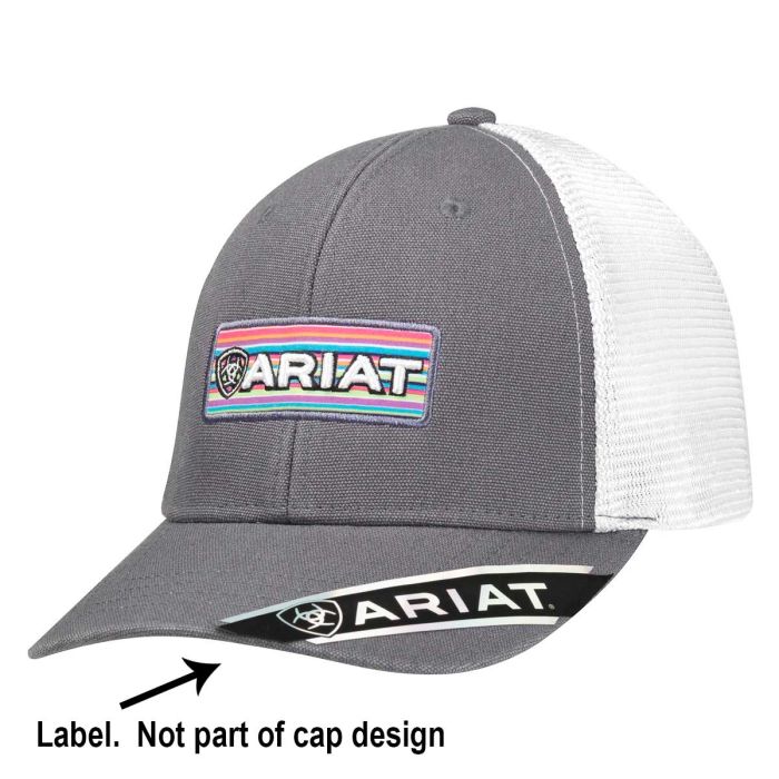 Ariat Cap - Grey Trucker