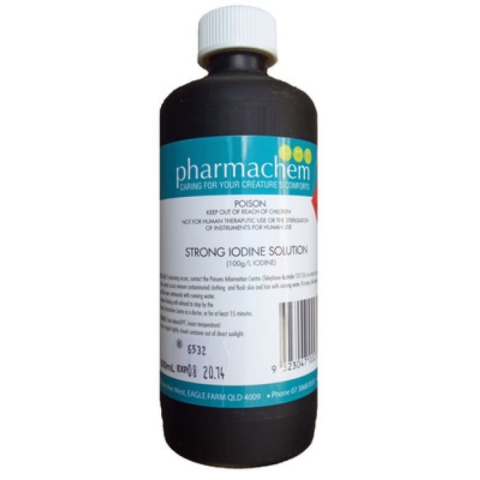 Pharmachem Iodine Strong 10% 500mL
