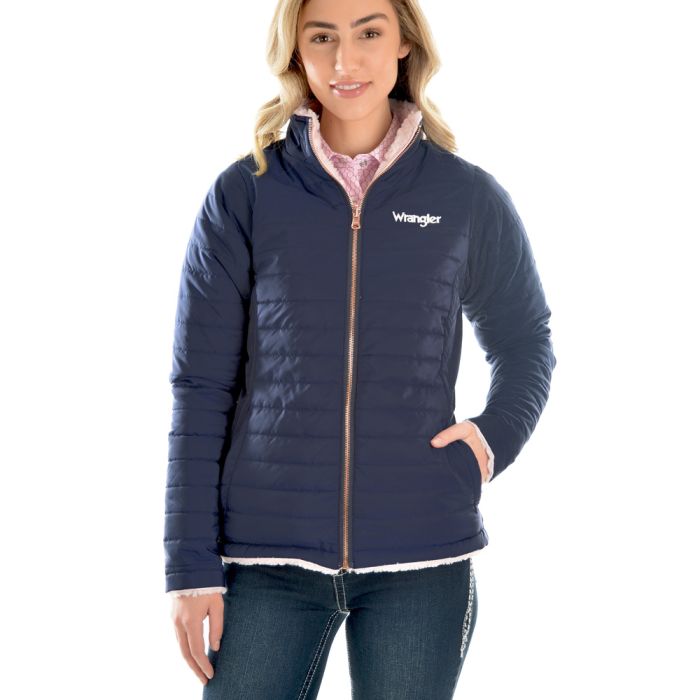 Wrangler Women's Amy Reversible Quilted Jacket