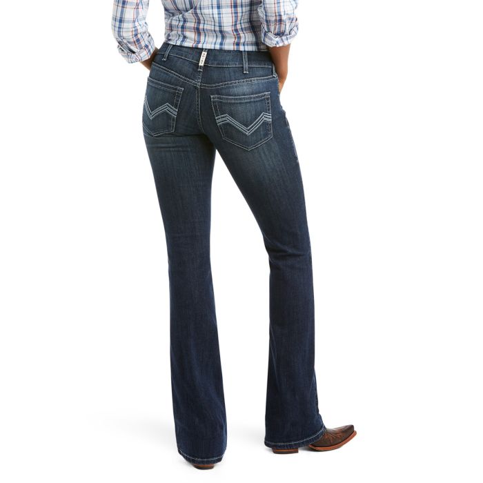 Ariat REAL Jean Mid Rise - Arrow Fit - Boot Cut - Beverly Burbank