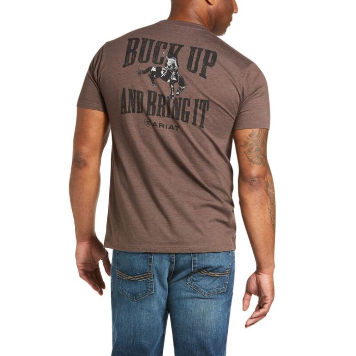 Ariat Mens Buck Up Tee - Sz S & M Only