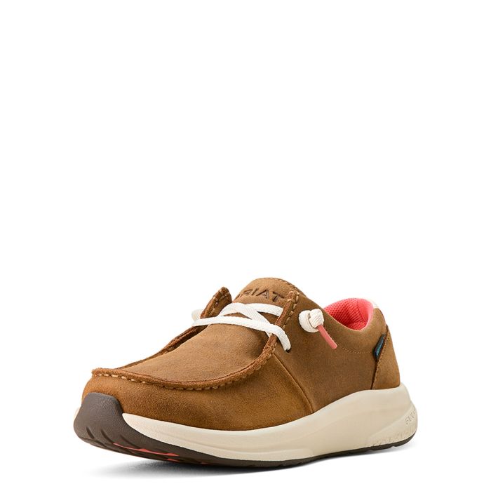 Ariat Women's Buckeye Waterproof Shoe - Weathered Honey - Sz 6 Only