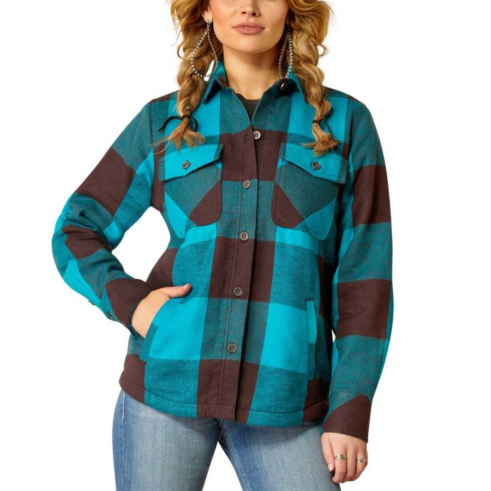 Ariat Women's Buffalo Plaid Shirt Jacket