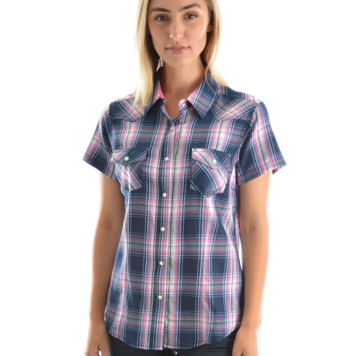 Pure Western Ladies Cindy Check Shirt