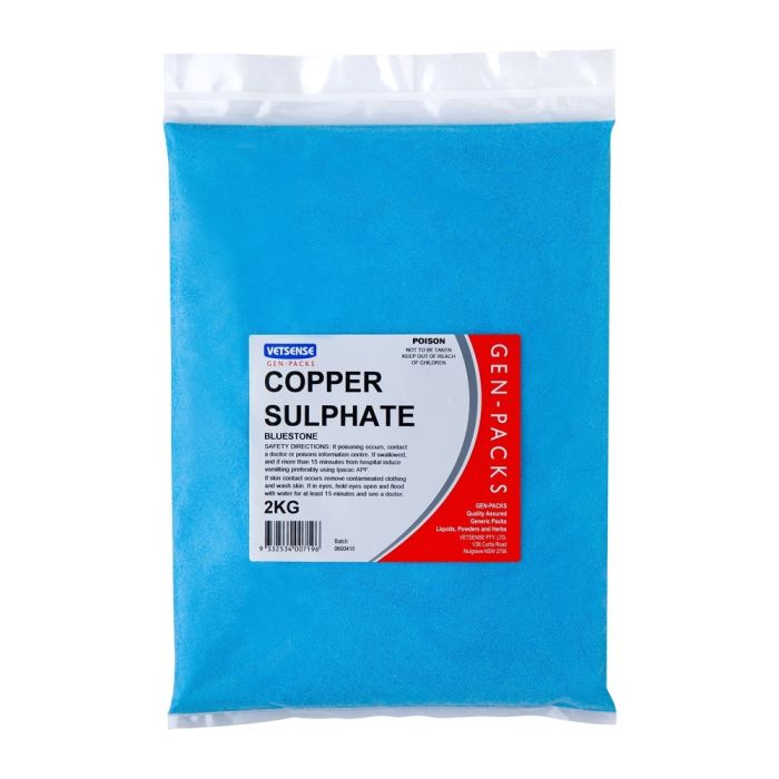 Copper Sulphate - Vetsense Gen-pack