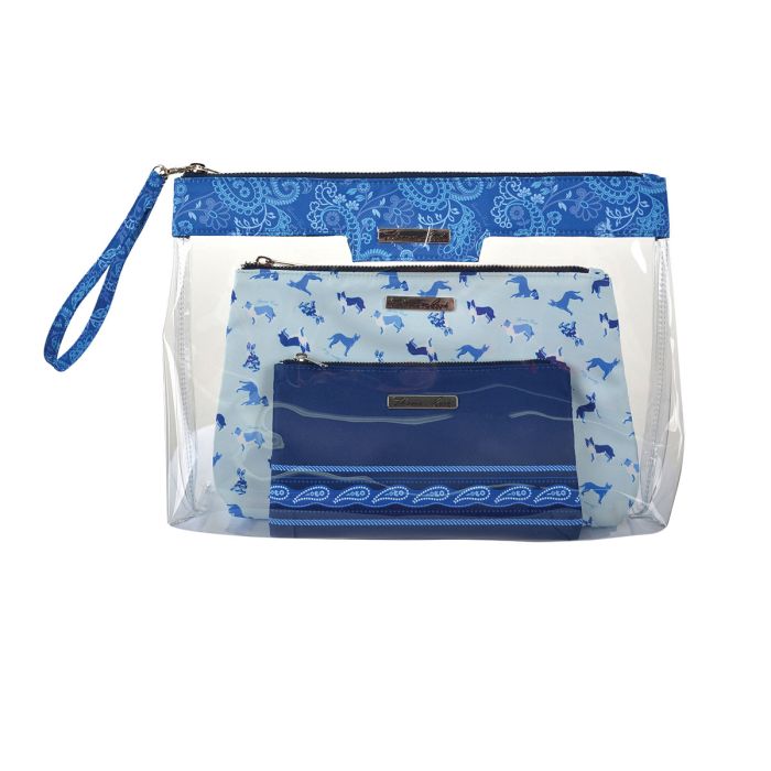 Thomas Cook Cosmetic Bag 3 in 1 - Blue