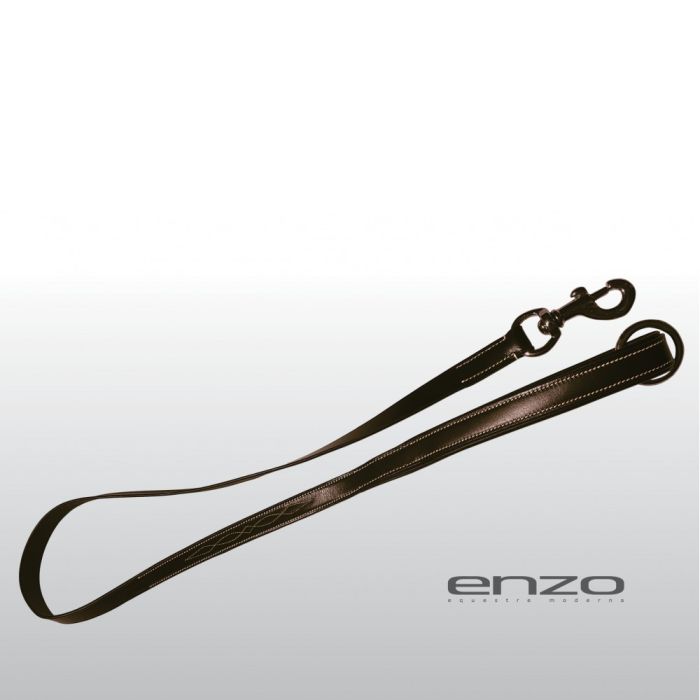 Enzo Leather Stitched Dog Lead