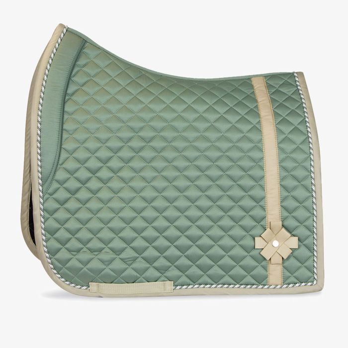 PSOS Bow Dressage Pad - Thyme - Full
