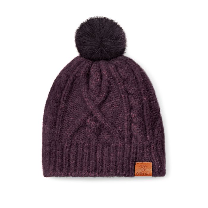Ariat Entwine Beanie - Raisin Heather