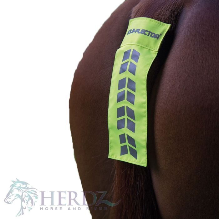 EQUI-FLECTOR Tail Strap - Yellow