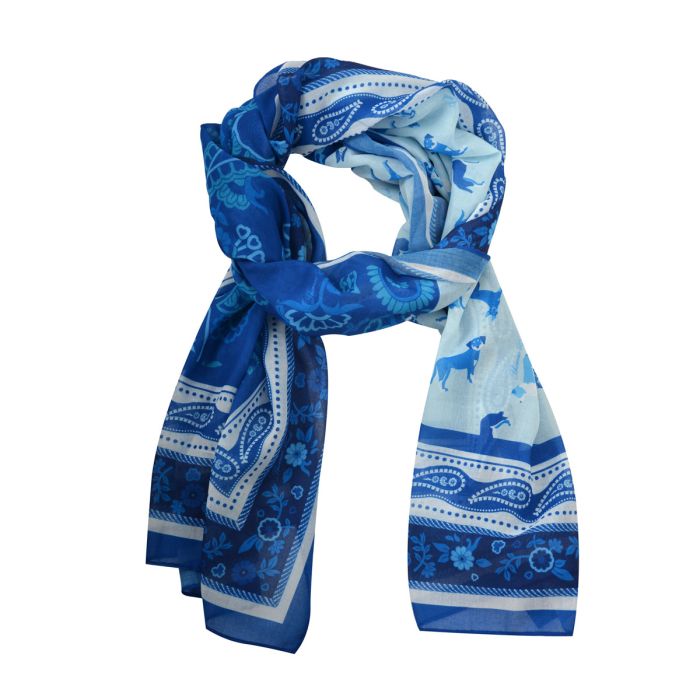 Thomas Cook Everyday Print Scarf - Blue
