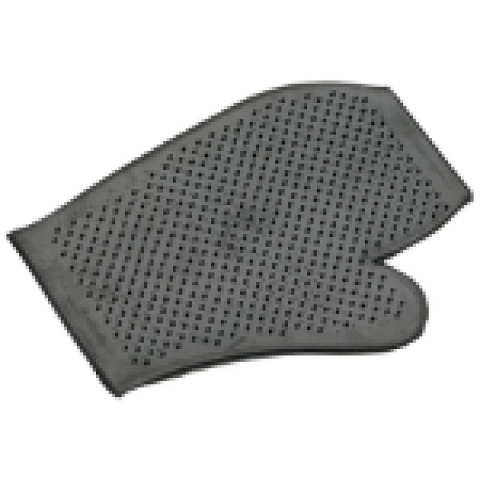 Groomit Glove - Rubber glove with pimples on both sides so that it can be used in either hand. 