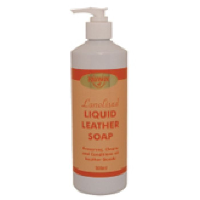 Equinade Liquid Leather Soap - Contains glycerine and lanolin to clean and nourish all leather articles.