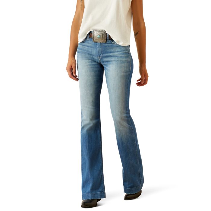 Ariat Women's High Rise Slim Trouser - Elaina Olympia