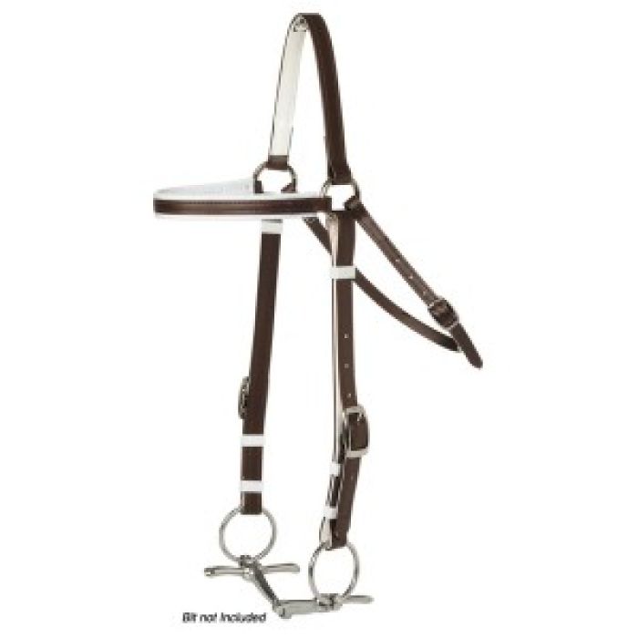Horse Sense Synthetic Barcoo Bridle Head - Shetland