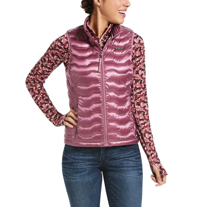 Ariat Womens Ideal Down Vest 3.0 - Rose Cocoa - XS, S & M Only