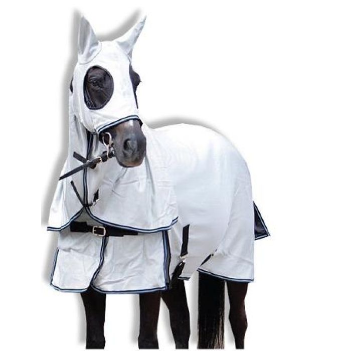 Insect Control Horse Rug - Wild Horse Insect Shield Mesh Horse Rug with Hood and Ears