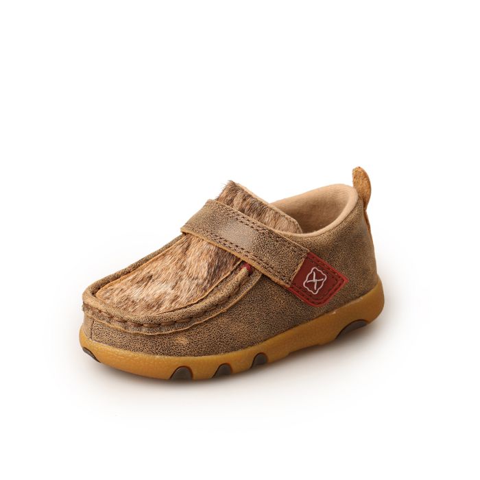 Twisted X Infants Cow Fur Casual Mocs