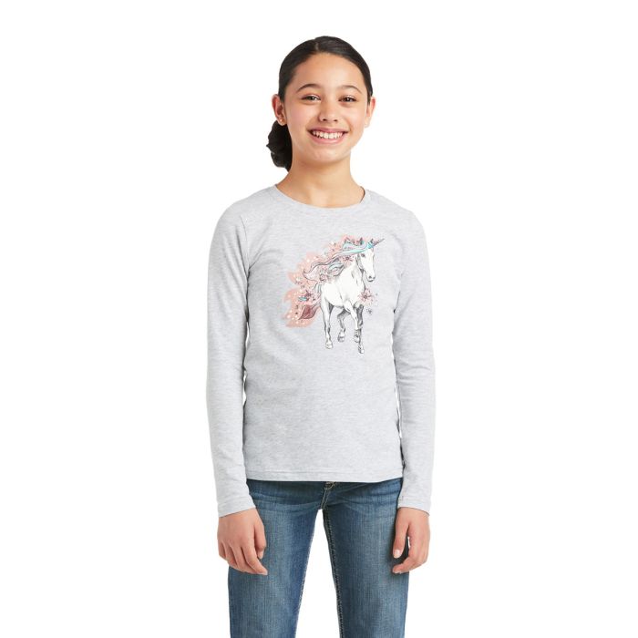 Ariat Girls My Unicorn L/S Tee 