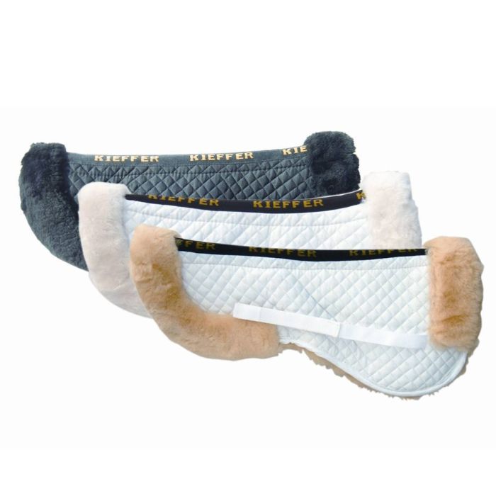 Kieffer Merino Fleece Saddle Pad - Cream - Medium