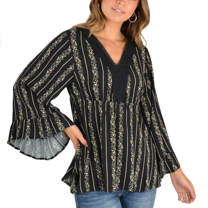 Pure Western Ladies Lilibeth Blouse