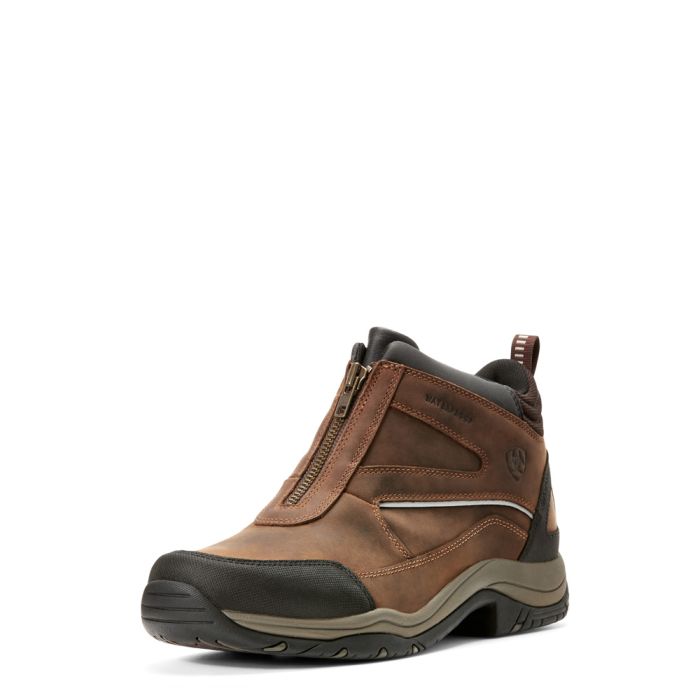 Ariat Mens Telluride Zip H2O Boot - Copper - Front