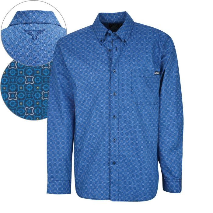 Pure Western Derek Long Sleeve Shirt