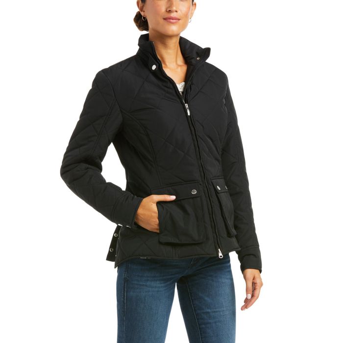 Ariat Womens Province Jacket - Black -  Sz XS Only