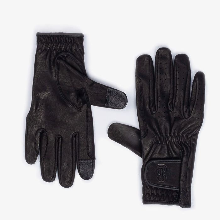 PSOS Leather Riding Glove - Black