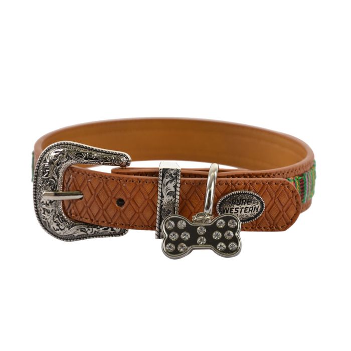 Pure Western Reece Dog Collar - Sz XS & S Only