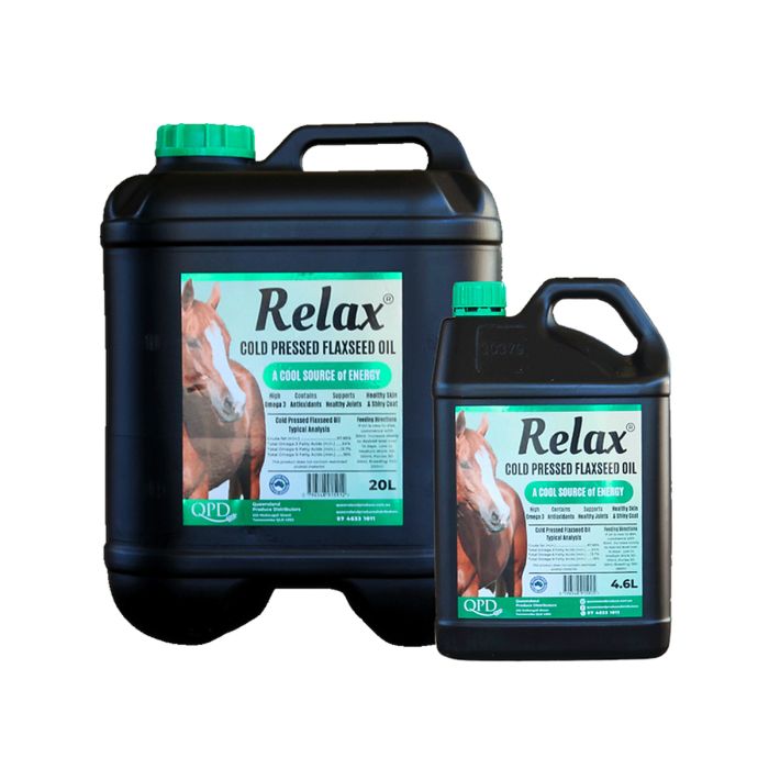 QPD Relax Oil - Omega 3 Oil for Horses 