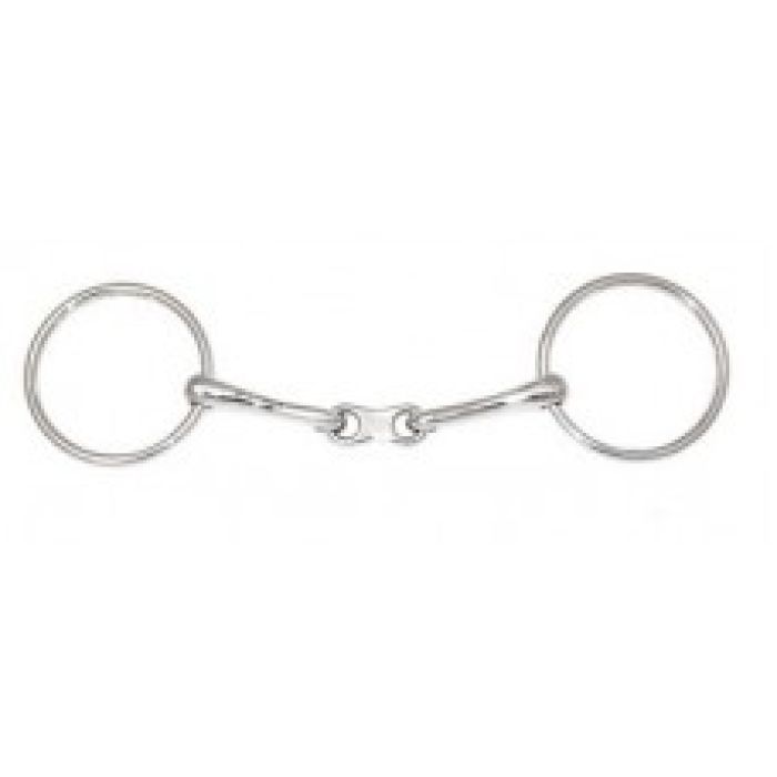 Ring Snaffle Bit French Mouth