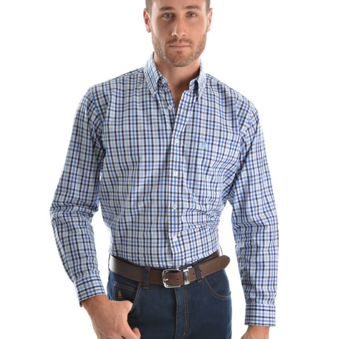 Thomas Cook Rivergum Check Long Sleeve Shirt