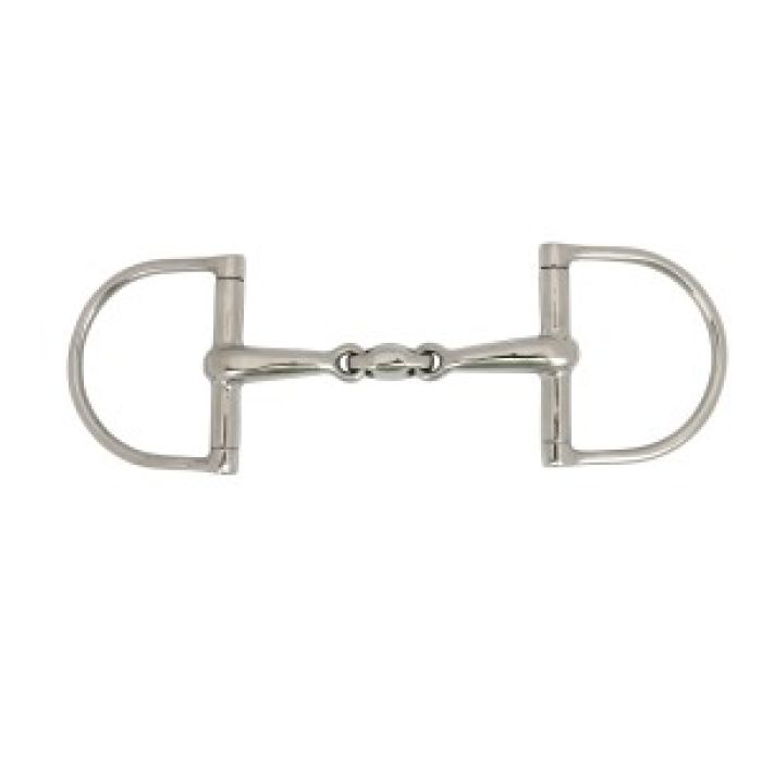 Sheffield Xtra Control D Ring French Link Bit - 14.5cm