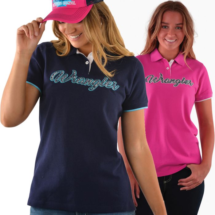 Wrangler Womens Shelley Polo -  Sz 8, 10 & 18