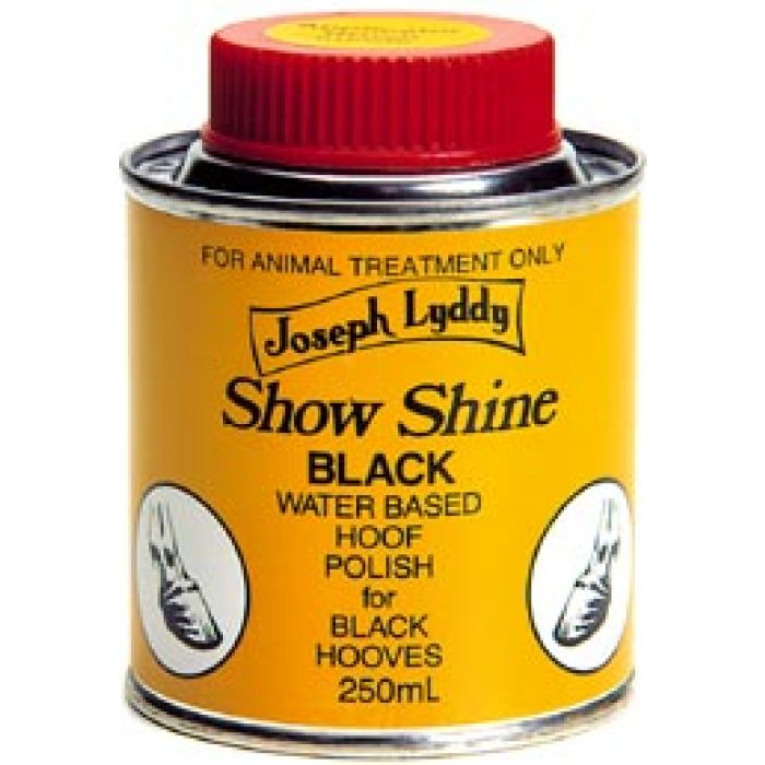 Joseph Lyddy Show Shine Black Hoof Polish