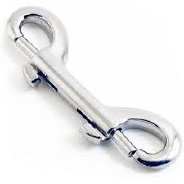 Snap Double Ended - 100mm Nickel Plated