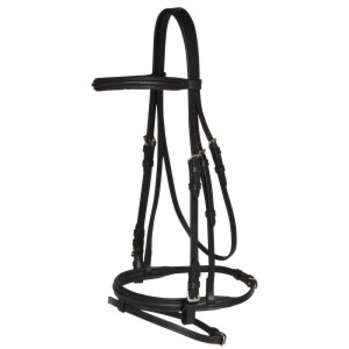 Norfolk Hanoverian Bridle - Black