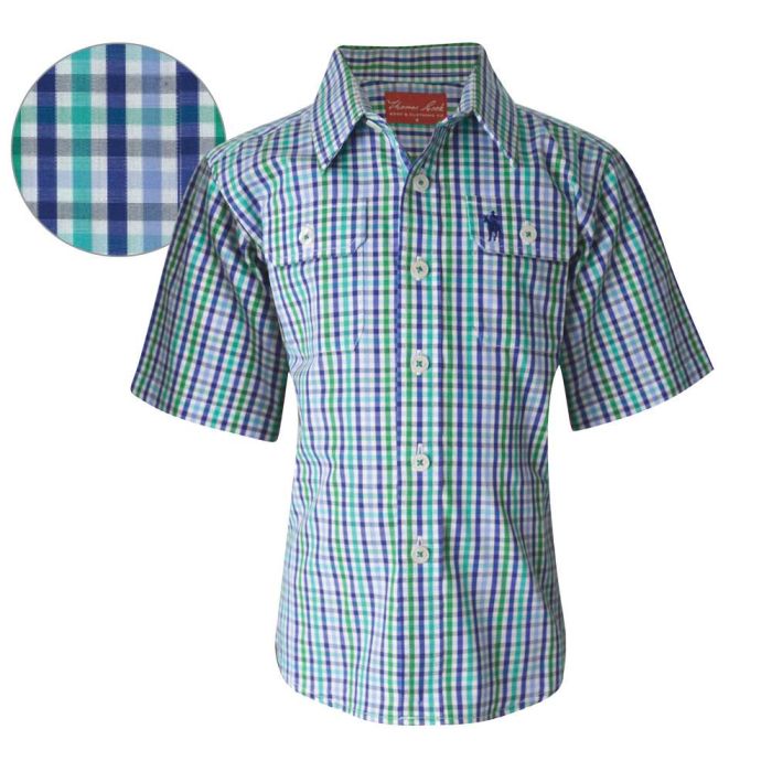 Thomas Cook Boys Bendering Check Shirt