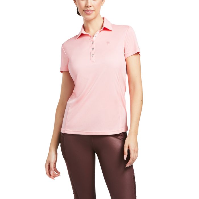 Ariat Ladies Talent Polo - Peach Blossom