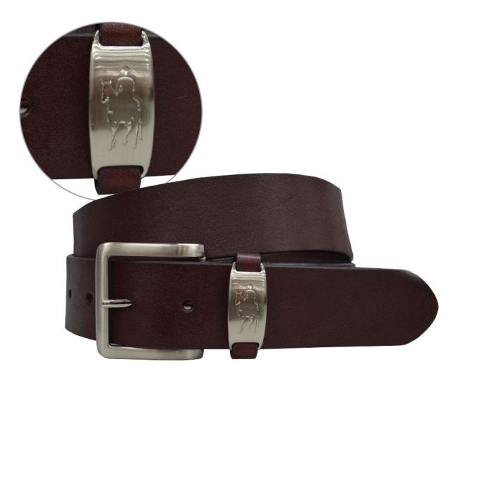 Thomas Cook Mens Horseman Badge Belt