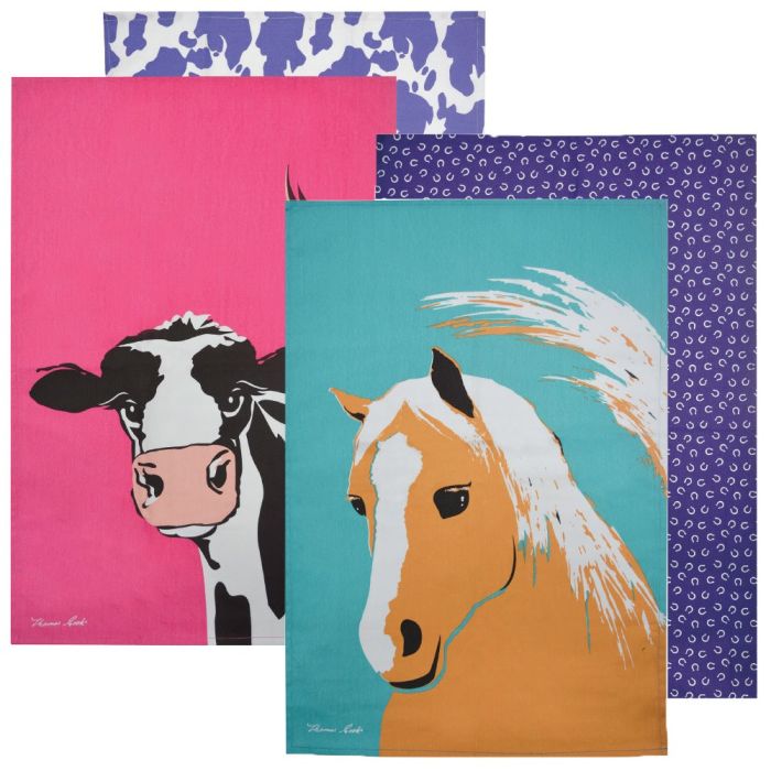 Thomas Cook Tea Towel - Twin Pack - Horse