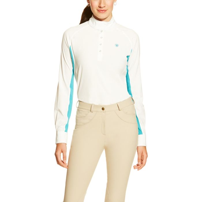 Ariat Aero Show Shirt - White / Bluebird