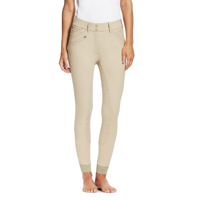 Ariat Womens Olympia Full Seat Grip - Tan