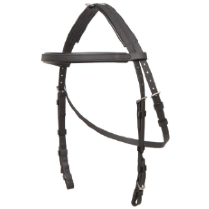 Zilco Hackamore Bridle Full Size - Black