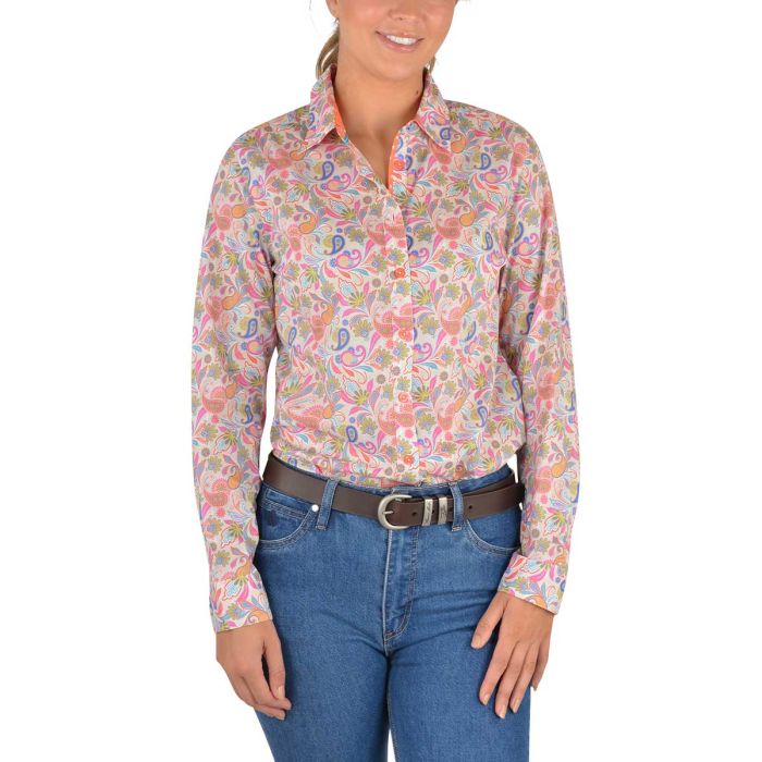 Thomas Cook Ladies Annabeth Long Sleeve Shirt - Sz 8 & 18 Only