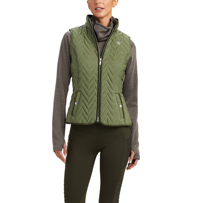 Ariat Womens Ashley Vest - Four Leaf Clover - XS Only