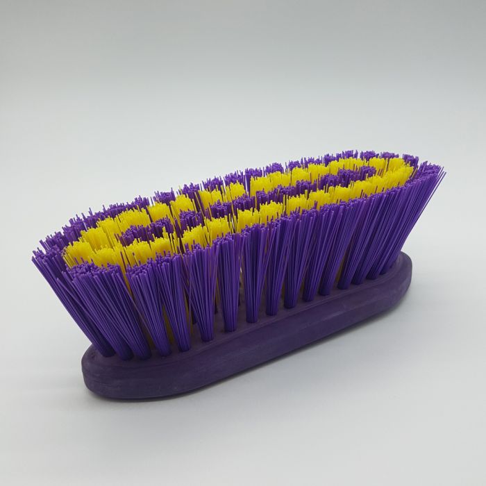 Salmon Grippee Overmoulded Dandy Brush 175mm