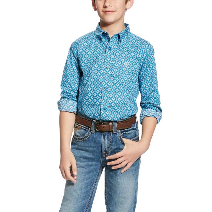 Ariat Boys Fayd Long Sleeve Shirt